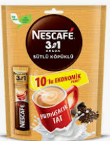 Nescafe Sütlü Köpüklü 3'1 Arada 10'lu
