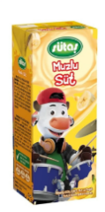 Sütaş Süt Muzlu 180 Ml