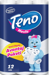 Teno Kağıt Havlu 2 Katlı 12'li
